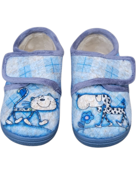 ZAPATILLA CERRADA CON VELCRO PERRO GATO