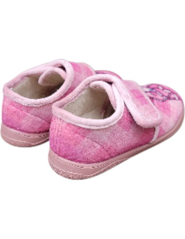 ZAPATILLA DE CASA ROSA PARA NIÑA CON...