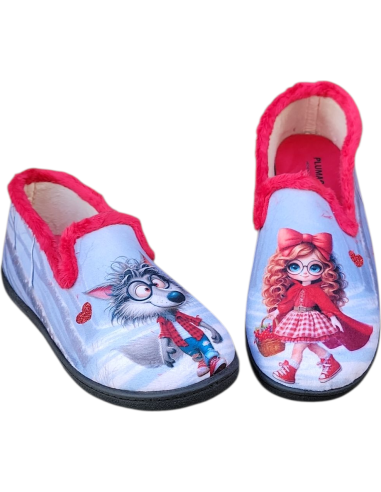 ZAPATILLA DE CASA CERRADA CAPERUCITA...