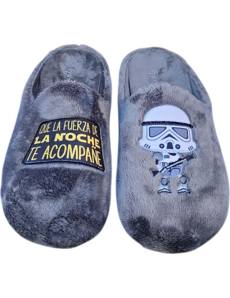 ZAPATILLAS DE CASA DESCALZAS POR ATRÁS STAR WARS