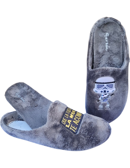 ZAPATILLAS DE CASA DESCALZAS POR ATRÁS STAR WARS