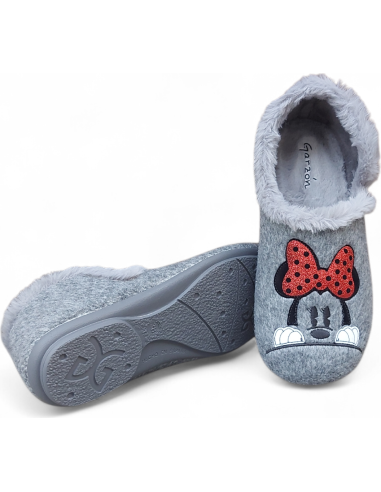 ZAPATILLA DE CASA CERRADA RATÓN...