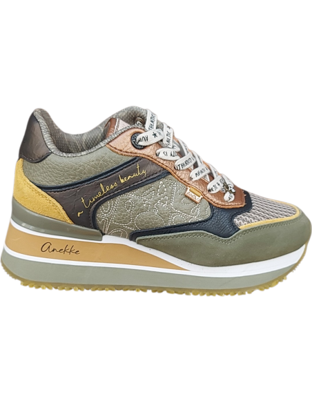 DEPORTIVOS LONDON VERDES CON CUÑA ANEKKE