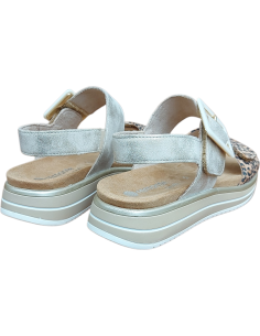 SANDALIA BEIG CON CINTA... 2