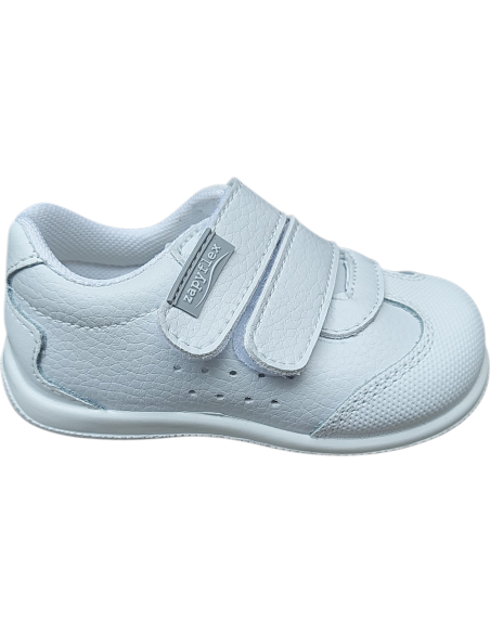 ZAPATILLA DEPORTIVA RESPETUOSA DE PIEL BLANCA PARA NIÑOS
