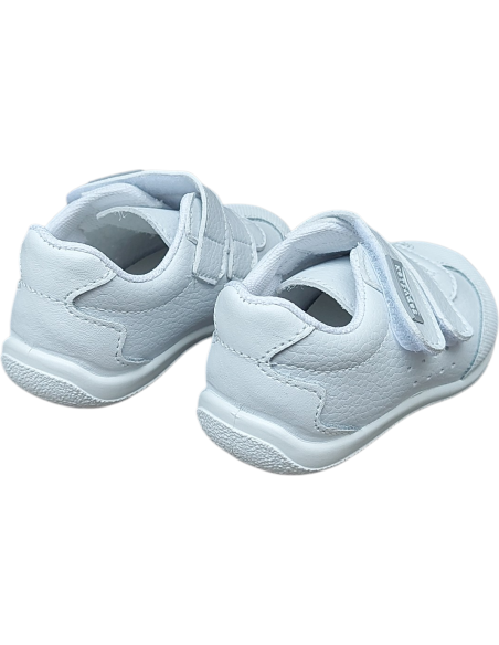 ZAPATILLA DEPORTIVA RESPETUOSA DE PIEL BLANCA PARA NIÑOS