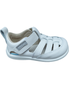 SANDALIA CERRADA BLANCA...