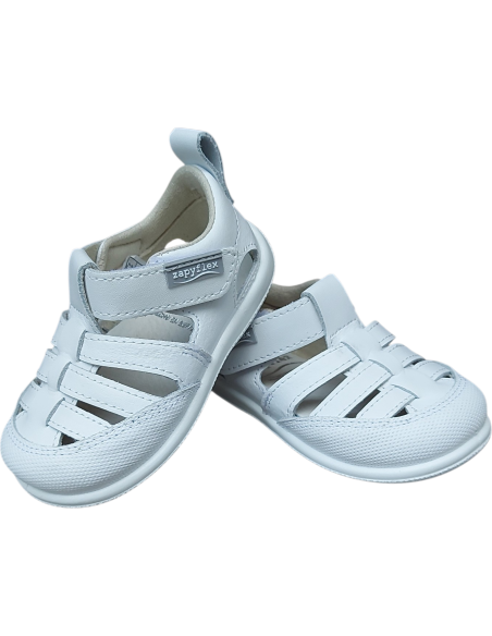 SANDALIA CERRADA BLANCA NIÑOS RESPETUOSA