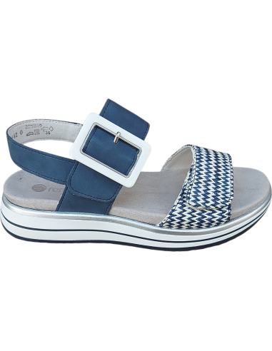 SANDALIA CON HEBILLA DE VELCRO REMONTE