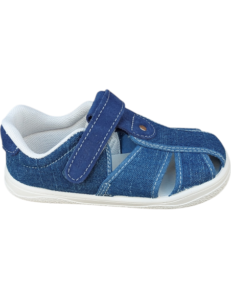 SANDALIA CANGREJERA DE TELA PARA NIÑO