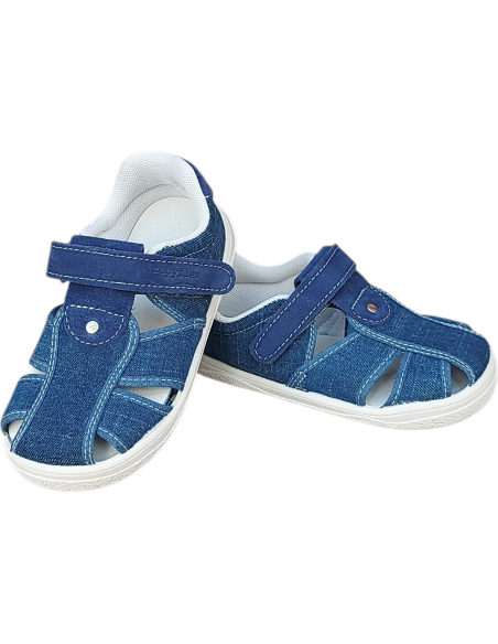 SANDALIA CANGREJERA DE TELA PARA NIÑO