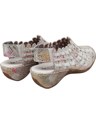 ZAPATO DESCALZO TRENZADO CUÑA