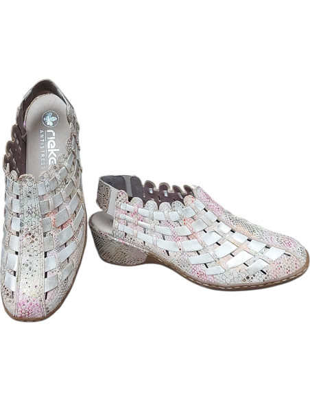 ZAPATO DESCALZO TRENZADO CUÑA