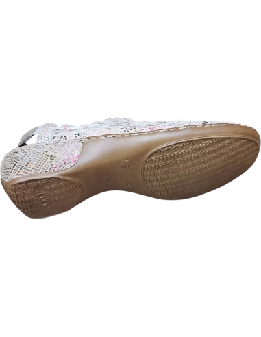 ZAPATO DESCALZO TRENZADO CUÑA