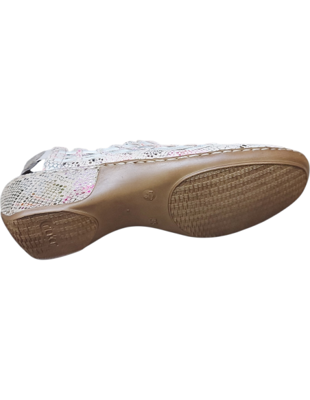 ZAPATO DESCALZO TRENZADO CUÑA