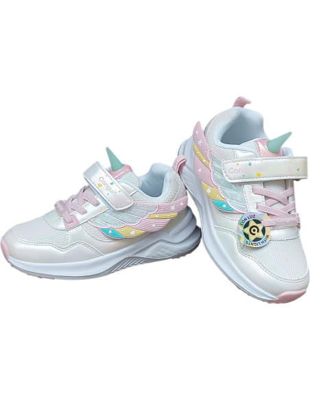 DEPORTIVO CON LUCES UNICORNIO CONGUITOS