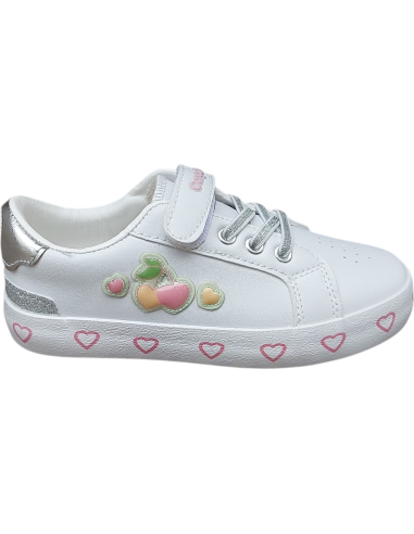 DEPORTIVOS BLANCOS GLOW CEREZAS...