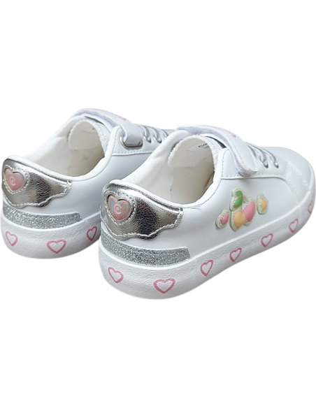 DEPORTIVOS BLANCOS GLOW CEREZAS CONGUITOS