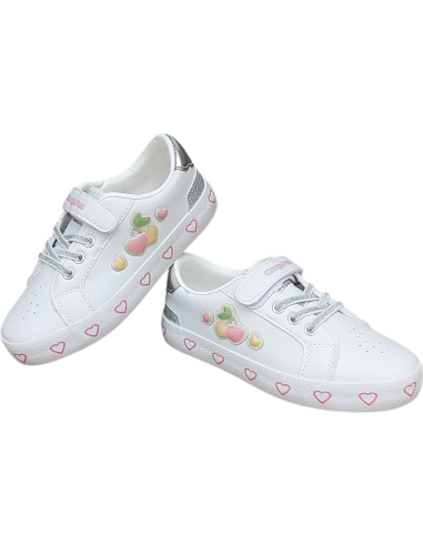 DEPORTIVOS BLANCOS GLOW CEREZAS...