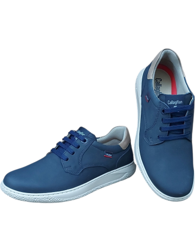 ZAPATO CON CORDON USED AZUL CALLAGHAN...