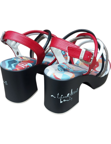 SANDALIAS DE TACON Y PLATAFORMA BLOOM...