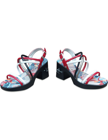 SANDALIAS DE TACON Y PLATAFORMA BLOOM DE ANEKKE