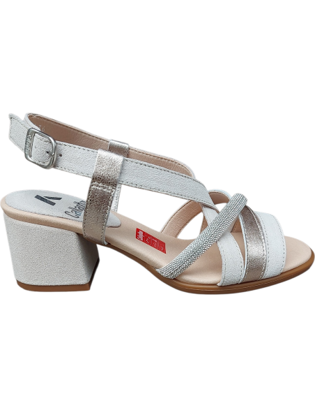 SANDALIA KIMI CALLAGHAN ORO BLANCO