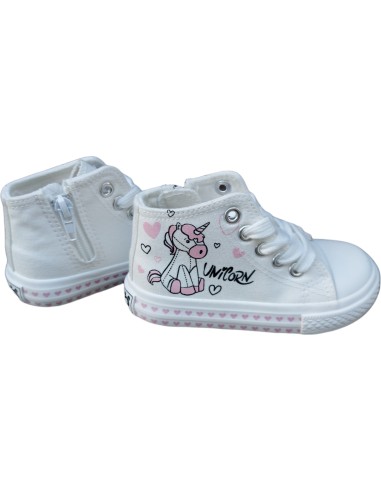 BOTITA DE LONA UNICORNIO DE CONGUITOS