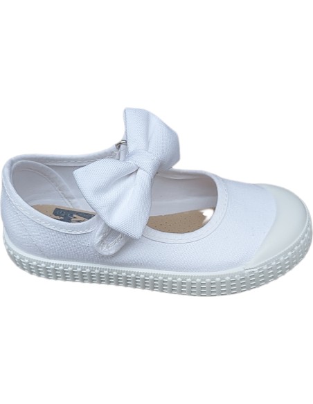 MARCEDITAS VELCRO LAZO ZAPY BLANCO