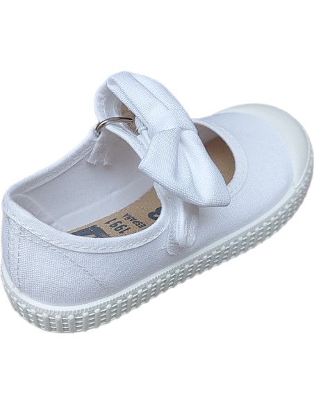 MARCEDITAS VELCRO LAZO ZAPY BLANCO