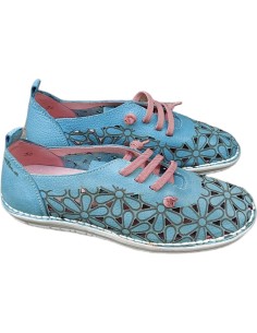 ZAPATO PICADO CON ELASTICOS