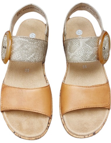 SANDALIAS  RIEKER CON HEBILLA