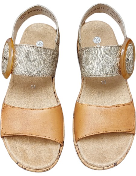 SANDALIAS  RIEKER CON HEBILLA