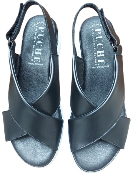 SANDALIA CRUZADA CUÑA