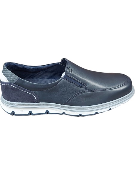 ZAPATO SIN CORDON AZUL