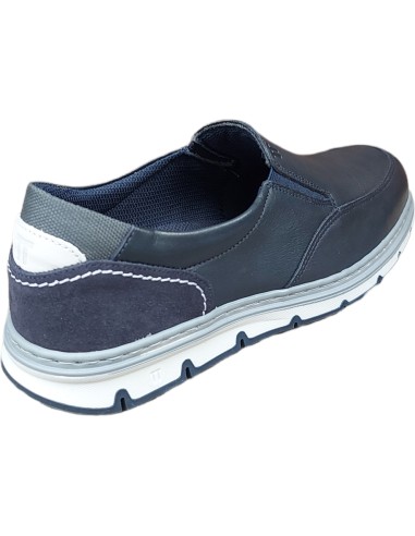 ZAPATO SIN CORDON AZUL