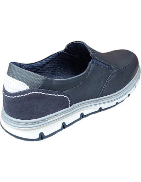 ZAPATO SIN CORDON AZUL