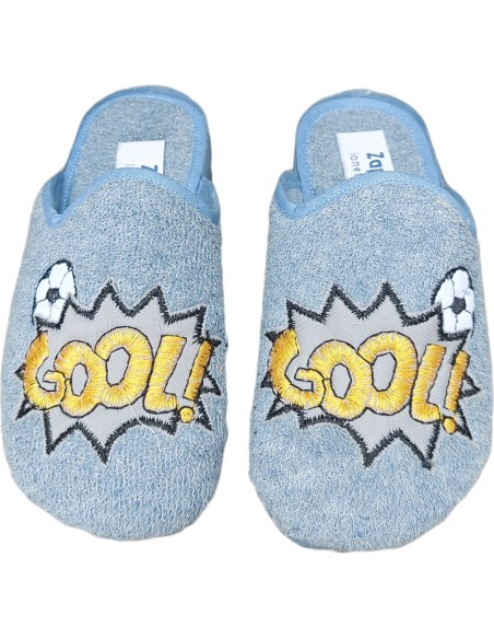 ZAPATILLA DESCALZA TOALLA NIÑO GOOL
