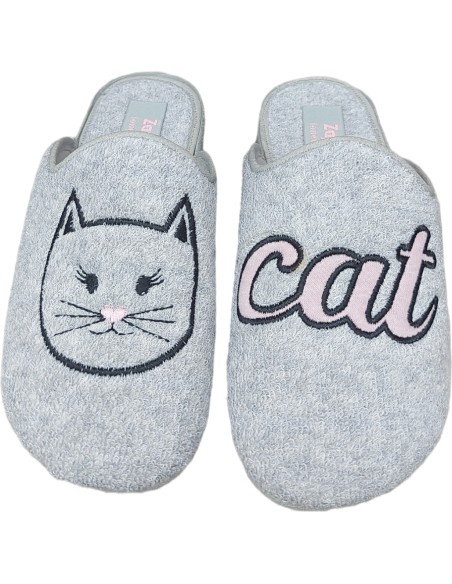ZAPATILLA TOALLA NIÑA CAT