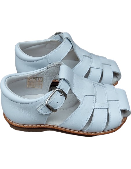 SANDALIA TIRAS BLANCA