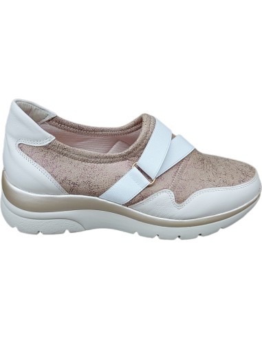 ZAPATO LICRA Y PIEL