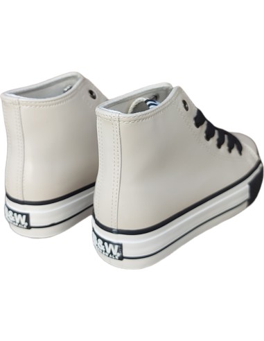 BOTIN TIPO CONVERS EN CHAROL