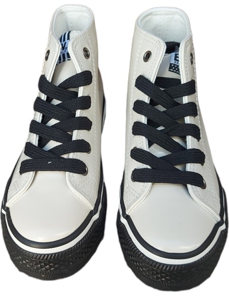 BOTIN TIPO CONVERS EN CHAROL