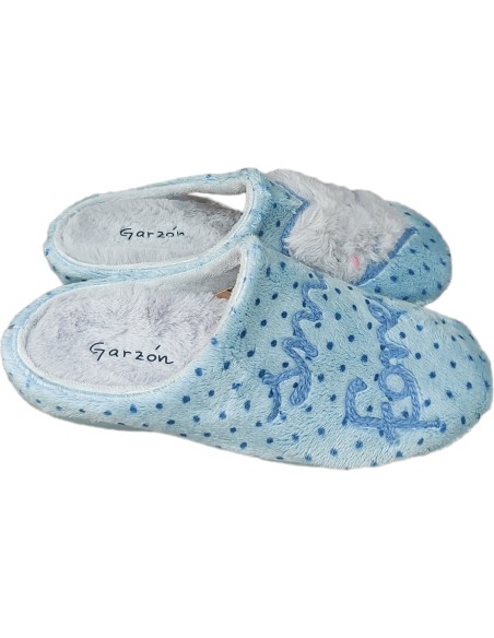 ZAPATILLA TURQUESA SMILE FOREVER