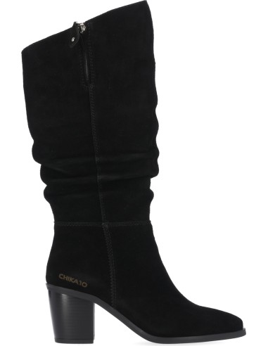 BOTA CAÑA ALTA PIEL VUELTA