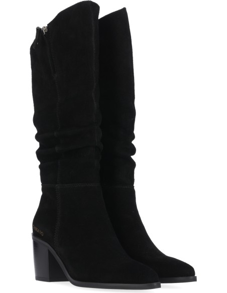 BOTA CAÑA ALTA PIEL VUELTA