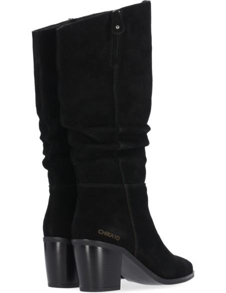 BOTA CAÑA ALTA PIEL VUELTA